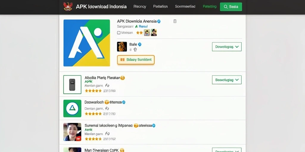 Tampilan antarmuka yang user-friendly.