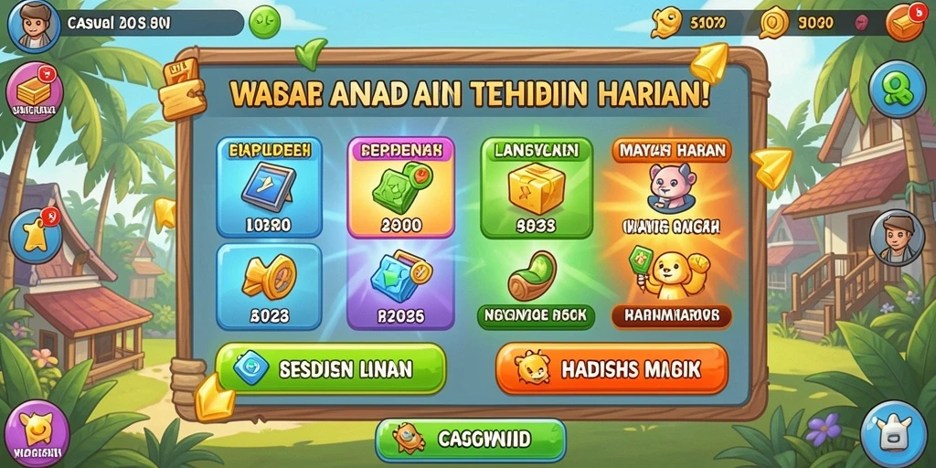 Screenshot menunjukkan gameplay yang menarik.
