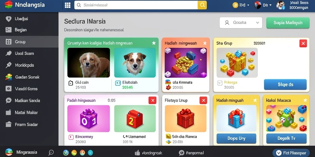 Tampilan antarmuka yang menarik dan mudah digunakan.