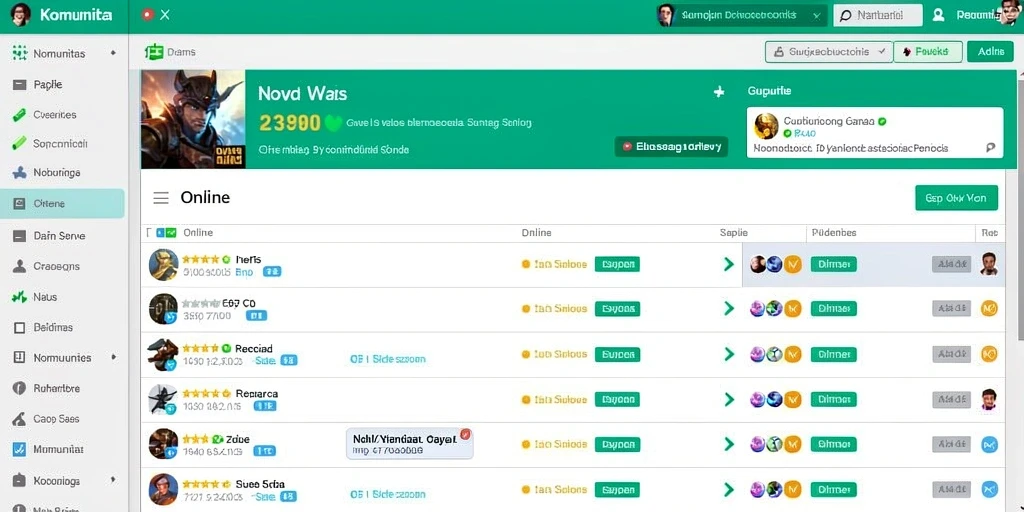 Screenshot menampilkan tampilan utama permainan dengan fitur dan tema menarik.