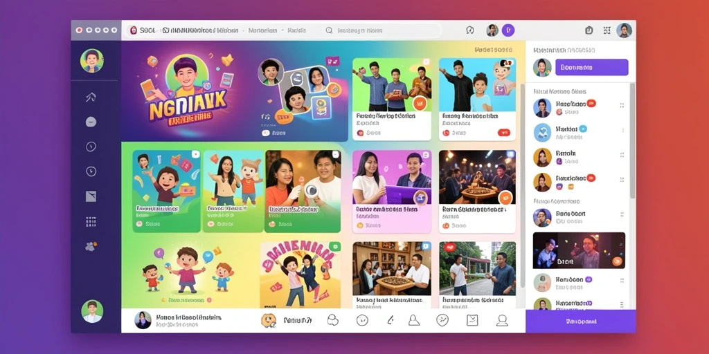 Tampilan antarmuka yang menarik dan intuitif.