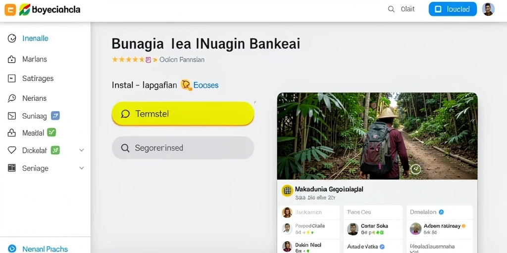 Tangkapan layar menunjukkan pemain menjelajahi dunia baru.