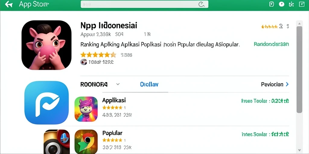 Tampilan menu utama yang menarik dan mudah dinavigasi.