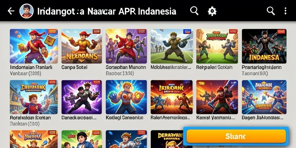 Screenshot menunjukkan tampilan grafis yang menawan.